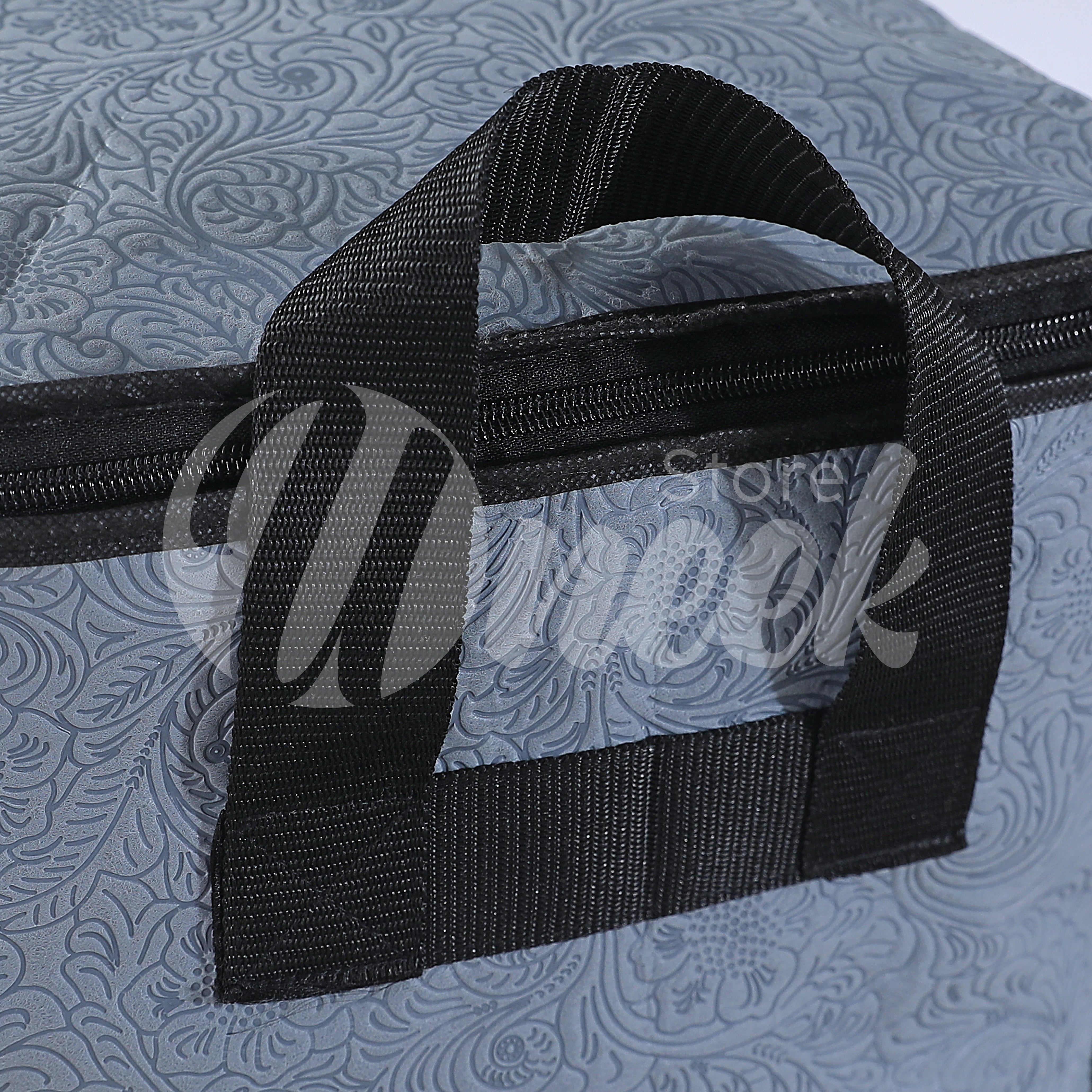 110 GSM Non Woven Grey embossed Storage Bag