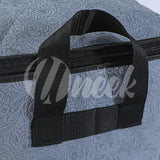 110 GSM Non Woven Grey embossed Storage Bag
