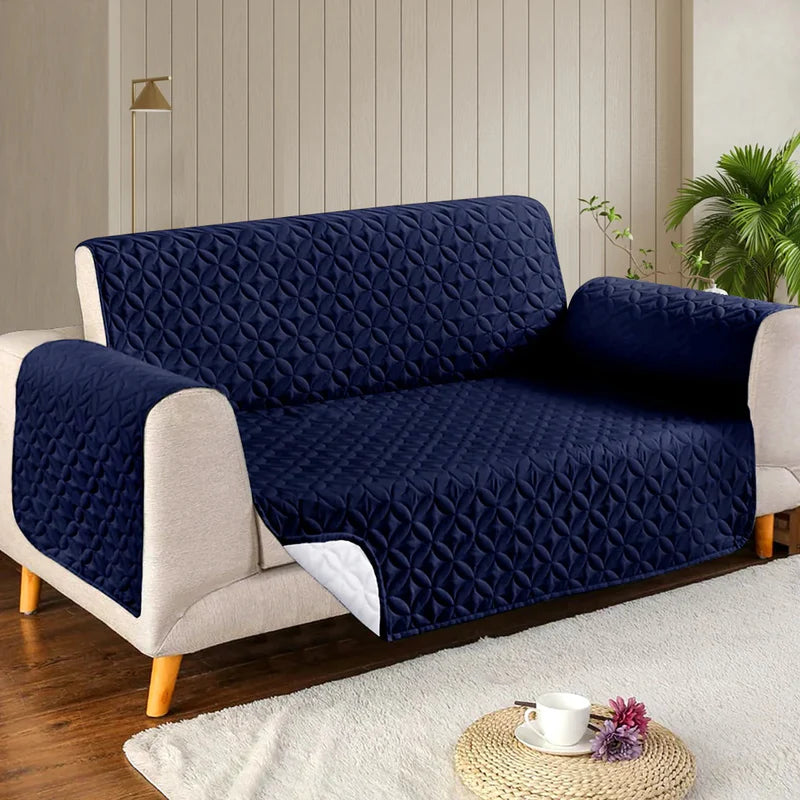Microfiber Quilted Sofa Cover