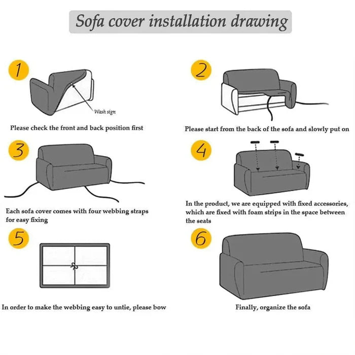 Turkish Style Mesh Sofa Cover