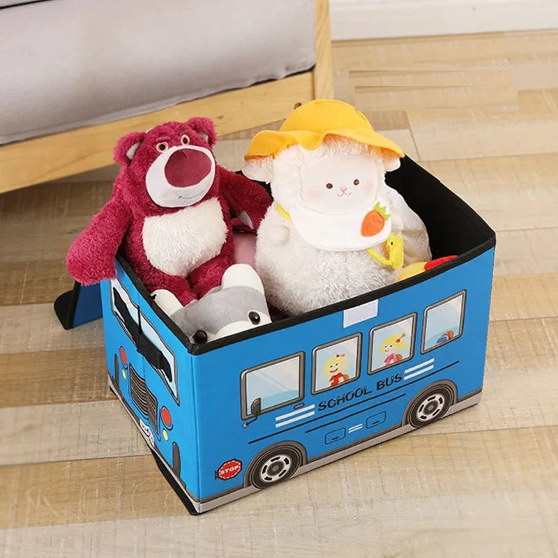 KIDS TOYS/STORGE BOX IN BUS DESIGNE