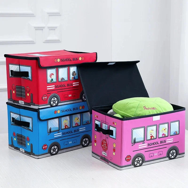 KIDS TOYS/STORGE BOX IN BUS DESIGNE