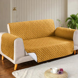 Microfiber Quilted Sofa Cover