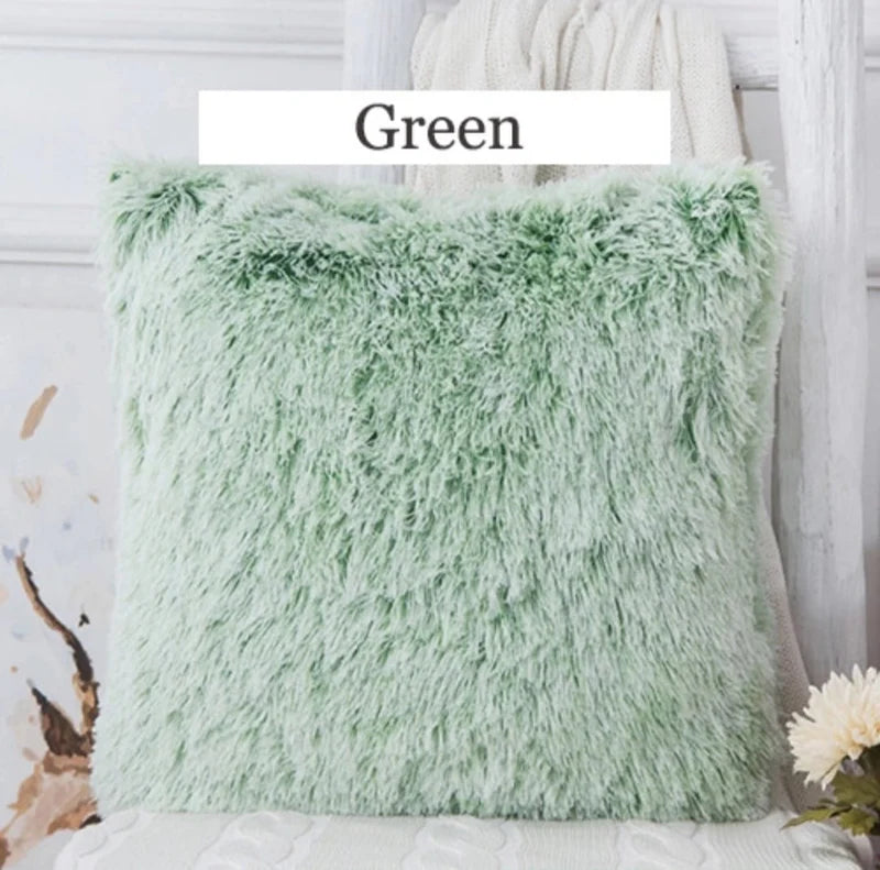 Long Furr Plush cushion Cover 16″ x 16″ 1040355
