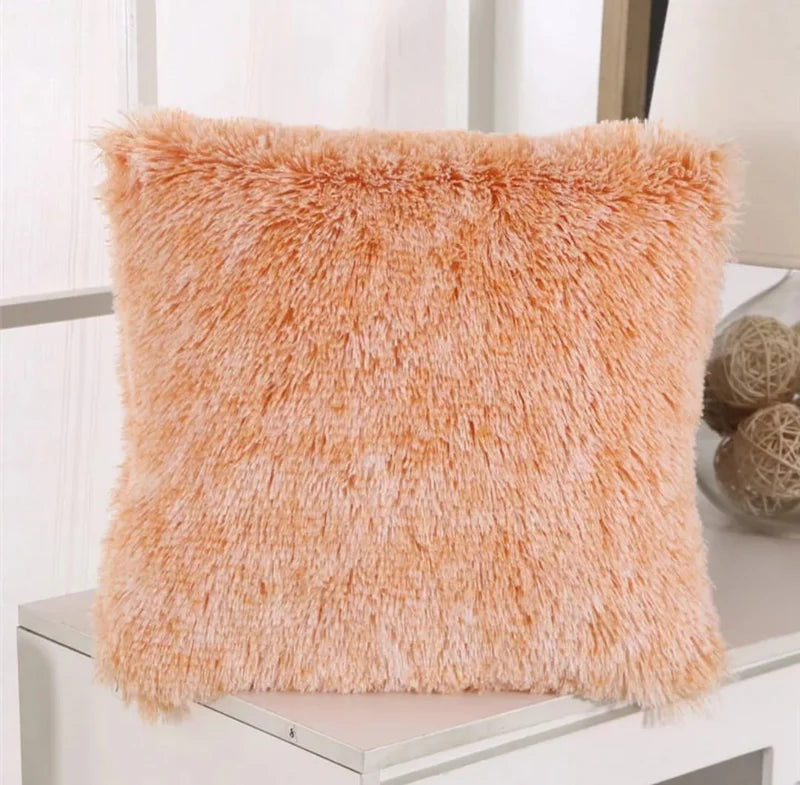 Long Furr Plush cushion Cover 16″ x 16″ 1040355