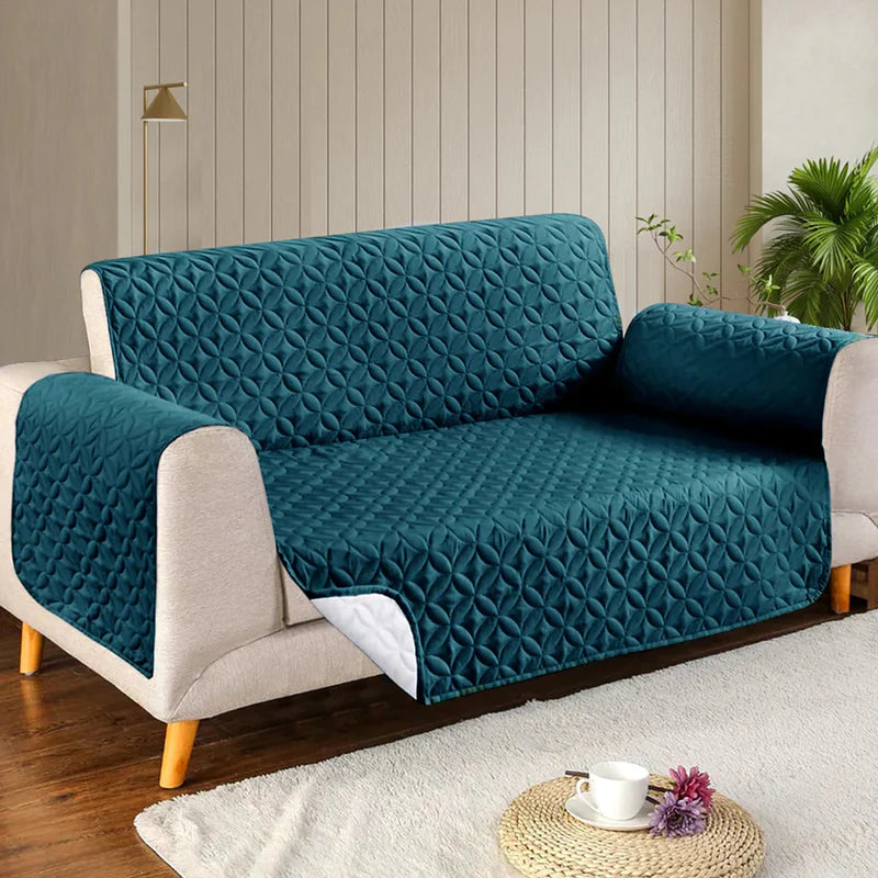 Microfiber Quilted Sofa Cover